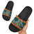 Rock The Holidays Guitar Christmas Slide Sandals Xmas Holiday Patterns - Wonder Print Shop