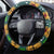 Rock The Holidays Guitar Christmas Steering Wheel Cover Xmas Holiday Patterns - Wonder Print Shop