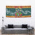 Rock The Holidays Guitar Christmas Tapestry Xmas Holiday Patterns - Wonder Print Shop