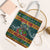 Rock The Holidays Guitar Christmas Tote Bag Xmas Holiday Patterns - Wonder Print Shop