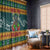 Rock The Holidays Guitar Christmas Window Curtain Xmas Holiday Patterns - Wonder Print Shop