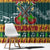 Rock The Holidays Guitar Christmas Window Curtain Xmas Holiday Patterns - Wonder Print Shop