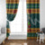 Rock The Holidays Guitar Christmas Window Curtain Xmas Holiday Patterns - Wonder Print Shop
