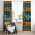 Rock The Holidays Guitar Christmas Window Curtain Xmas Holiday Patterns - Wonder Print Shop