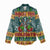 Rock The Holidays Guitar Christmas Women Casual Shirt Xmas Holiday Patterns - Wonder Print Shop
