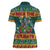 Rock The Holidays Guitar Christmas Women Polo Shirt Xmas Holiday Patterns - Wonder Print Shop