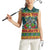 Rock The Holidays Guitar Christmas Women Sleeveless Polo Shirt Xmas Holiday Patterns - Wonder Print Shop