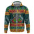 Rock The Holidays Guitar Christmas Zip Hoodie Xmas Holiday Patterns - Wonder Print Shop