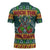 Rock The Holidays Guitar Christmas Zipper Polo Shirt Xmas Holiday Patterns - Wonder Print Shop