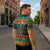 Rock The Holidays Guitar Christmas Zipper Polo Shirt Xmas Holiday Patterns - Wonder Print Shop