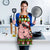 Hamsome Cute Pig Christmas Apron Xmas Holiday Patterns - Wonder Print Shop