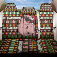 Hamsome Cute Pig Christmas Back Car Seat Cover Xmas Holiday Patterns - Wonder Print Shop
