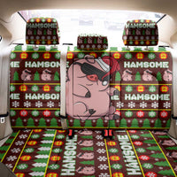 Hamsome Cute Pig Christmas Back Car Seat Cover Xmas Holiday Patterns - Wonder Print Shop