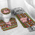 Hamsome Cute Pig Christmas Bathroom Set Xmas Holiday Patterns - Wonder Print Shop
