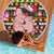Hamsome Cute Pig Christmas Beach Blanket Xmas Holiday Patterns - Wonder Print Shop