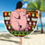 Hamsome Cute Pig Christmas Beach Blanket Xmas Holiday Patterns - Wonder Print Shop
