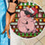 Hamsome Cute Pig Christmas Beach Blanket Xmas Holiday Patterns - Wonder Print Shop