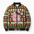 Hamsome Cute Pig Christmas Bomber Puffer Jacket Xmas Holiday Patterns - Wonder Print Shop