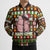 Hamsome Cute Pig Christmas Bomber Puffer Jacket Xmas Holiday Patterns - Wonder Print Shop