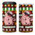 Hamsome Cute Pig Christmas 4 in 1 Can Cooler Tumbler Xmas Holiday Patterns - Wonder Print Shop