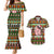Hamsome Cute Pig Christmas Couples Matching Mermaid Dress and Hawaiian Shirt Xmas Holiday Patterns - Wonder Print Shop