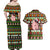 Hamsome Cute Pig Christmas Couples Matching Off Shoulder Maxi Dress and Hawaiian Shirt Xmas Holiday Patterns - Wonder Print Shop