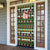 Hamsome Cute Pig Christmas Door Cover Xmas Holiday Patterns - Wonder Print Shop