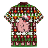 Hamsome Cute Pig Christmas Family Matching Mermaid Dress and Hawaiian Shirt Xmas Holiday Patterns - Wonder Print Shop