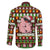 Hamsome Cute Pig Christmas Family Matching Off The Shoulder Long Sleeve Dress and Hawaiian Shirt Xmas Holiday Patterns - Wonder Print Shop