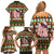 Hamsome Cute Pig Christmas Family Matching Off Shoulder Short Dress and Hawaiian Shirt Xmas Holiday Patterns - Wonder Print Shop