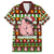 Hamsome Cute Pig Christmas Family Matching Short Sleeve Bodycon Dress and Hawaiian Shirt Xmas Holiday Patterns - Wonder Print Shop
