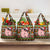 Hamsome Cute Pig Christmas Grocery Bag Xmas Holiday Patterns - Wonder Print Shop
