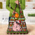 Hamsome Cute Pig Christmas Grocery Bag Xmas Holiday Patterns - Wonder Print Shop