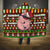 Hamsome Cute Pig Christmas Hooded Blanket Xmas Holiday Patterns - Wonder Print Shop
