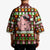Hamsome Cute Pig Christmas Kimono Xmas Holiday Patterns - Wonder Print Shop