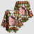 Hamsome Cute Pig Christmas Kimono Sleeve Blouse Xmas Holiday Patterns - Wonder Print Shop
