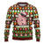 Hamsome Cute Pig Christmas Ugly Christmas Sweater Xmas Holiday Patterns - Wonder Print Shop