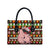 Hamsome Cute Pig Christmas Leather Bag Xmas Holiday Patterns - Wonder Print Shop