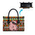 Hamsome Cute Pig Christmas Leather Bag Xmas Holiday Patterns - Wonder Print Shop