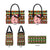 Hamsome Cute Pig Christmas Leather Bag Xmas Holiday Patterns - Wonder Print Shop