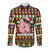 Hamsome Cute Pig Christmas Long Sleeve Button Shirt Xmas Holiday Patterns - Wonder Print Shop