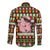 Hamsome Cute Pig Christmas Long Sleeve Button Shirt Xmas Holiday Patterns - Wonder Print Shop