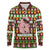 Hamsome Cute Pig Christmas Long Sleeve Polo Shirt Xmas Holiday Patterns - Wonder Print Shop
