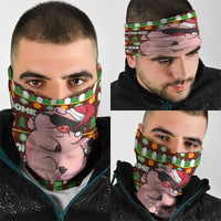 Hamsome Cute Pig Christmas Neck Gaiter Xmas Holiday Patterns - Wonder Print Shop