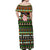 Hamsome Cute Pig Christmas Off Shoulder Maxi Dress Xmas Holiday Patterns - Wonder Print Shop