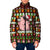 Hamsome Cute Pig Christmas Padded Jacket Xmas Holiday Patterns - Wonder Print Shop