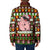 Hamsome Cute Pig Christmas Padded Jacket Xmas Holiday Patterns - Wonder Print Shop