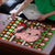 Hamsome Cute Pig Christmas Puzzle Xmas Holiday Patterns - Wonder Print Shop