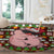 Hamsome Cute Pig Christmas Round Carpet Xmas Holiday Patterns - Wonder Print Shop