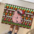 Hamsome Cute Pig Christmas Rubber Doormat Xmas Holiday Patterns - Wonder Print Shop